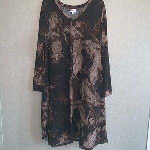 XL LuLaRoe Emily Dress with Pockets - Sweater Material
